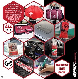 Perodua Free Gift Items